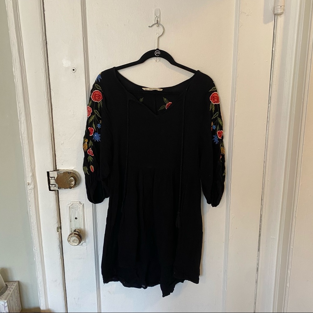 Embroidered Zara Dress